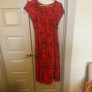 Red GAP dress - floral
